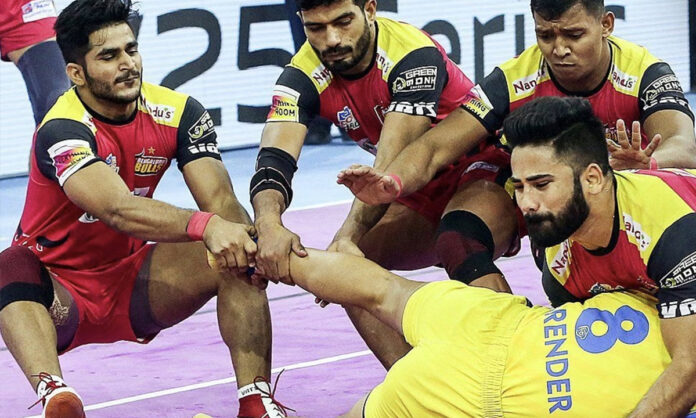 Telugu Titans And Bengaluru Bulls