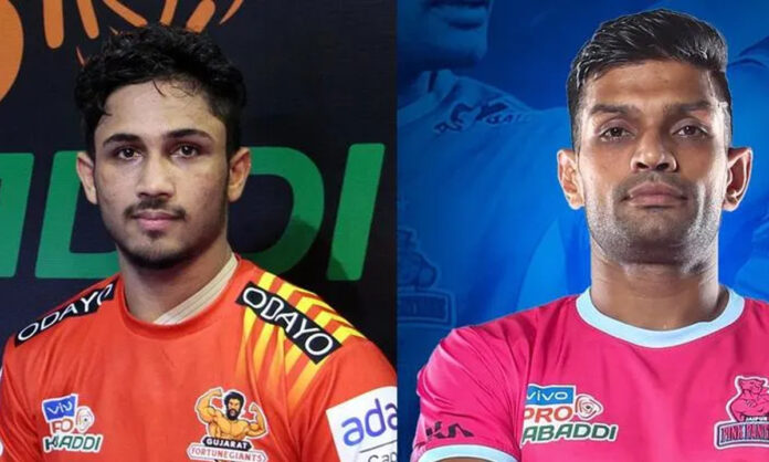 Gujarat Giants and Jaipur Pink Panthers