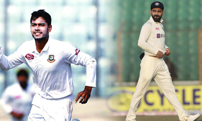 Virat Kohli Mehidy Hasan Miraz