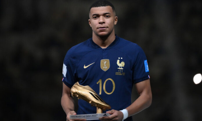 news-5 With eight goals, Kylian Mbappe wins the World Cup's Golden Boot.' with you Kylian Mbappe Golden Boot FIFA World Cup