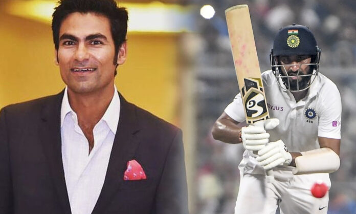 news-8 After scoring a century, Mohammad Kaif exhorts Cheteshwar Pujara to celebrate merrily.' with you Mohammad Kaif Cheteshwar Pujara