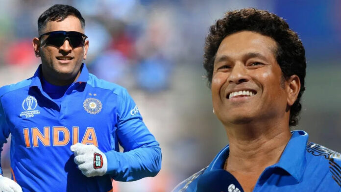 Sachin Tendulkar MS Dhoni