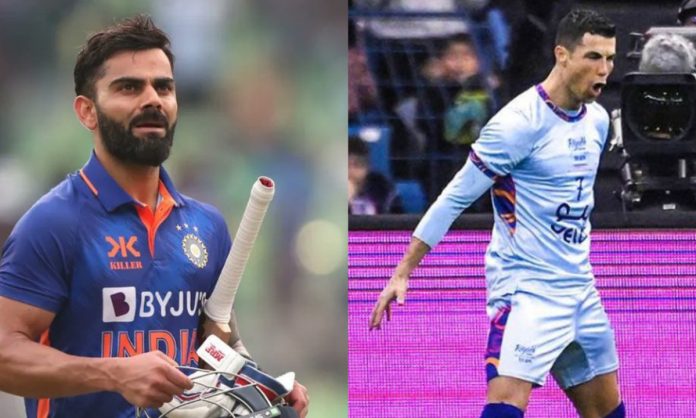 news-1 Cristiano Ronaldo wins the Man of the Match award, and Virat Kohli rips against Football Experts for their comments Cristiano Ronaldo Virat Kohli