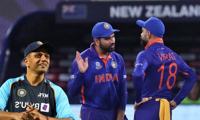 Rahul Dravid Virat Kohli Rohit Sharma