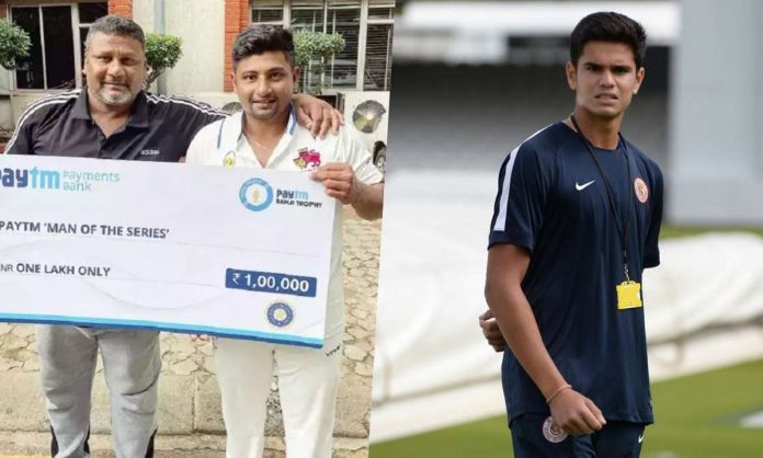 news-3 The father of Sarfaraz Khan tells a touching tale about his son and Arjun Tendulkar Sarfaraz Khan Arjun Tendulkar