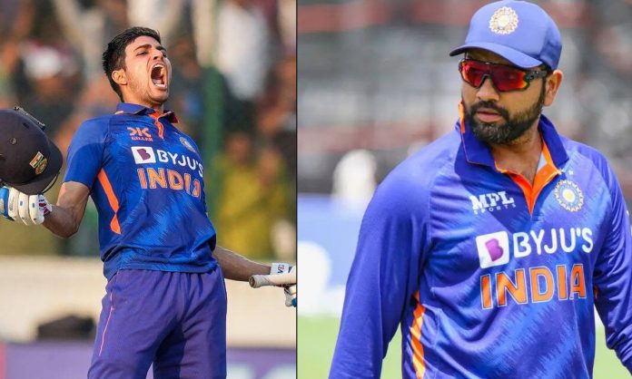 Shubman Gill Rohit Sharma