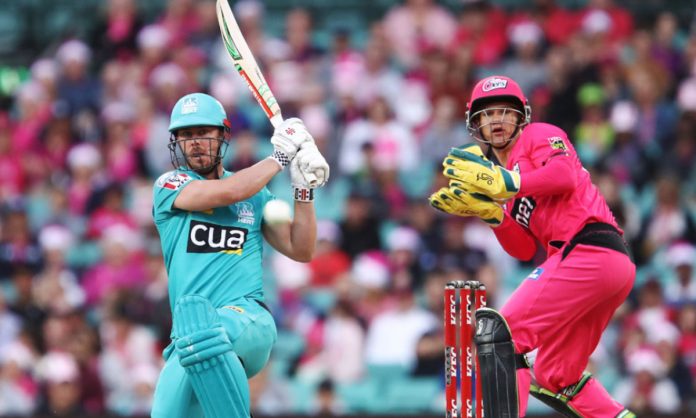 Sydney Sixers versus Brisbane Heat