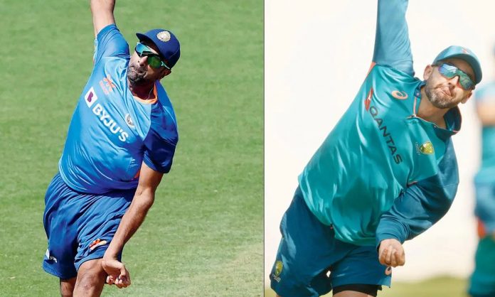 Nathan Lyon R Ashwin