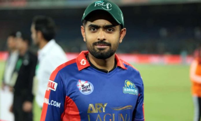 Babar Azam criticizes a journalist for raising a question about Karachi Kings’ PSL form.